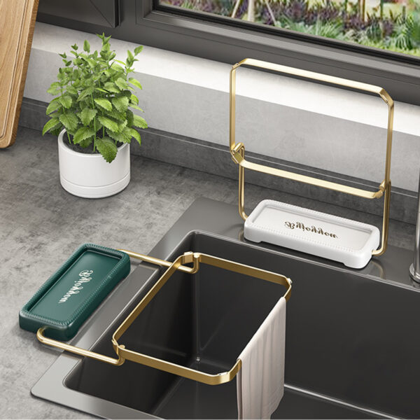 Sink Filter Rack Kitchen Foldable - Image 5