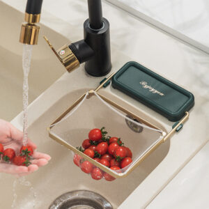 Sink Filter Rack Kitchen Foldable
