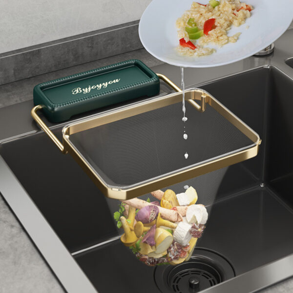 Sink Filter Rack Kitchen Foldable - Image 7
